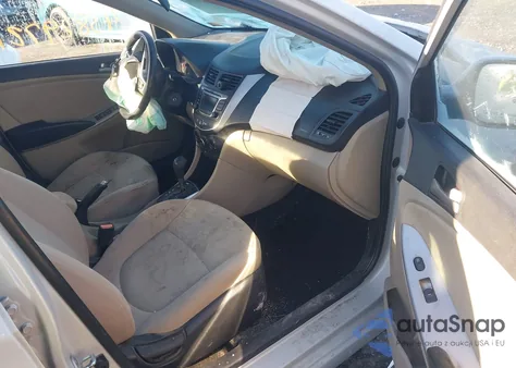 2016 Hyundai Accent Se from USA, damaged, VIN KMHCT4AE4GU074705